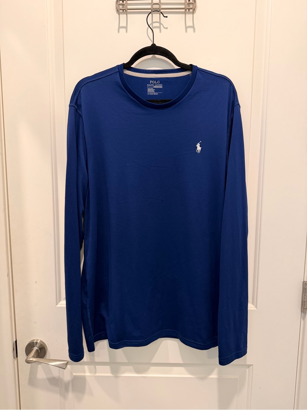 Polo Ralph Lauren
Performance Long Sleeve T-
Shirt Size XL Blue